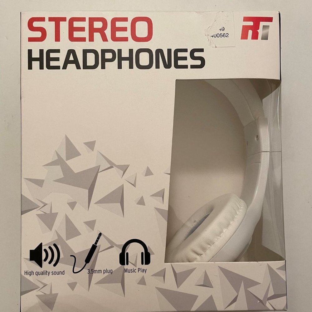 NIB- Stereo Headphones